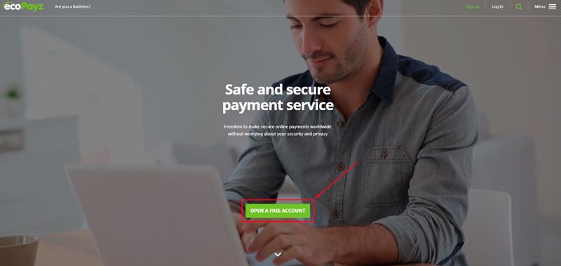 Ecopayz: Anmeldef&uuml;hrer 