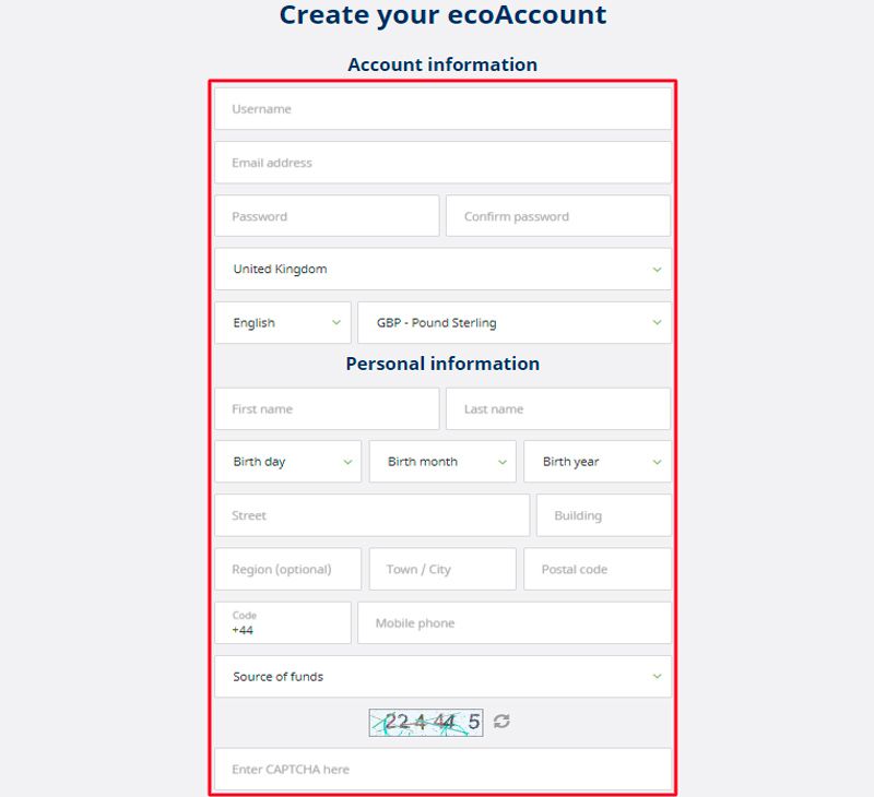 Ecopayz: Anmeldef&uuml;hrer 2