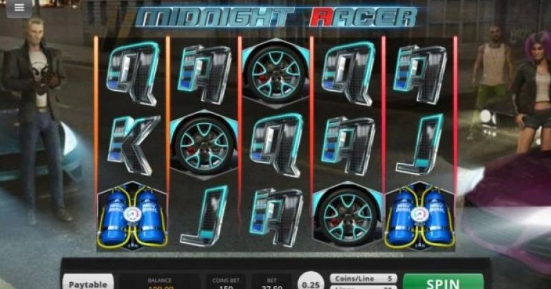 Midnight Racer Slot online von saucify