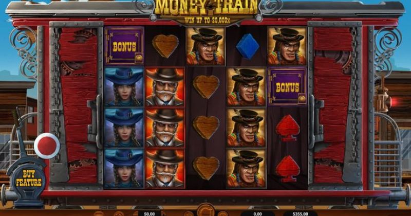 Geld-Zug-Slot online von Relax Gaming