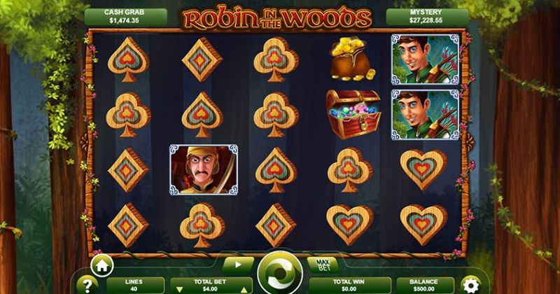 Robin im Wald Online-Slot von Spielektev
