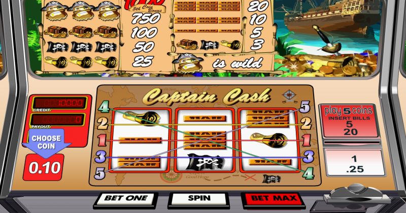 Captain Cash Slot Spiel Review