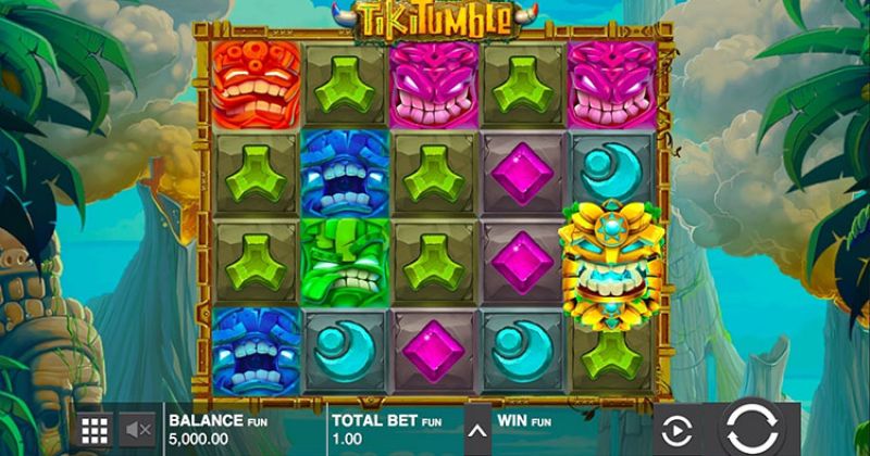 Tiki Tumble Slot online von Push Gaming