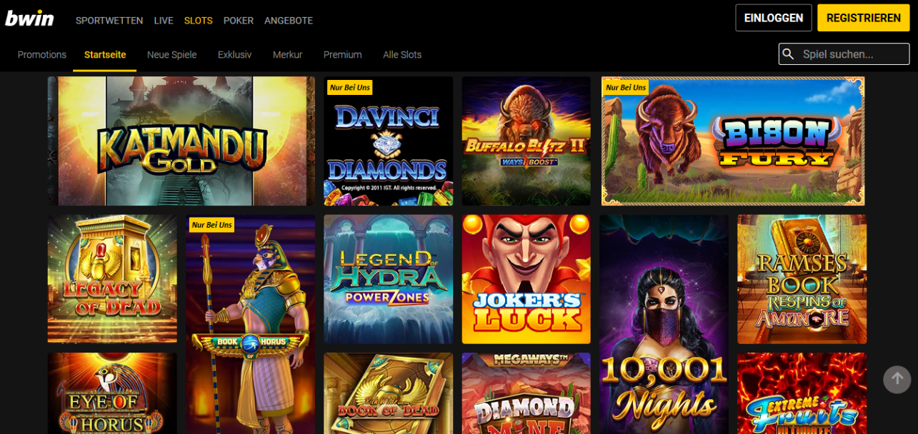 Bwin slots app